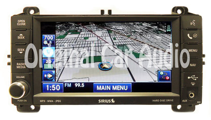 2011 - 2013 Jeep Dodge OEM Navigation Radio CD DVD Player MP3 Display Screen RER,