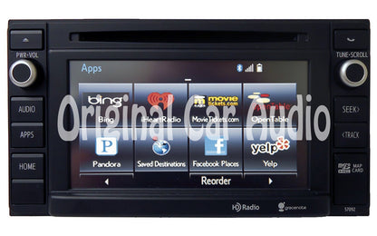2014 - 2017 Toyota Sequoia Tacoma OEM Entune Touch Screen Radio AM FM Navigation GPS HD CD Player
