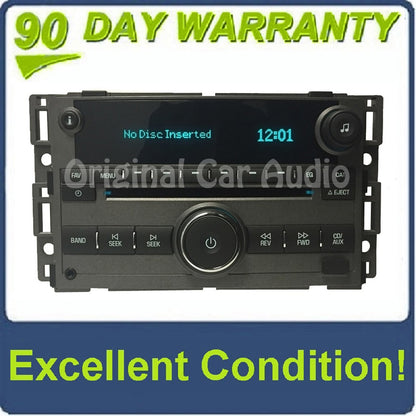 2009 2010 2011 Chevrolet OEM HHR Radio Stereo MP3 AUX CD Player