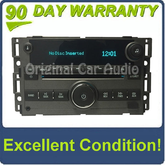 2009 2010 2011 Chevrolet OEM HHR Radio Stereo MP3 AUX CD Player