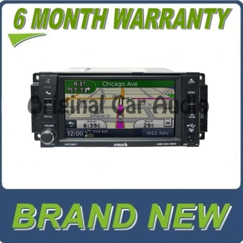 New 2007 - 2013 JEEP DODGE CHRYSLER MyGig RHB Navigation GPS Radio Stereo AM FM CD Player