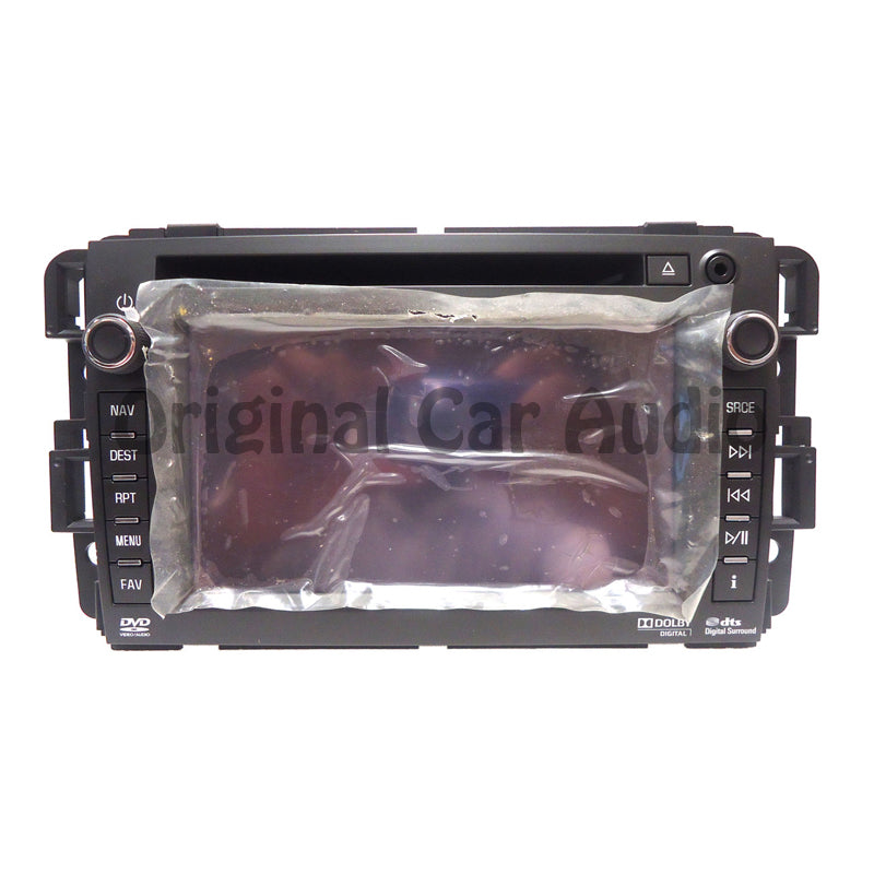 New 2012 2013 Chevrolet GMC OEM Navigation GPS Radio AM FM XM Stereo AUX RDS USB DVD CD Player