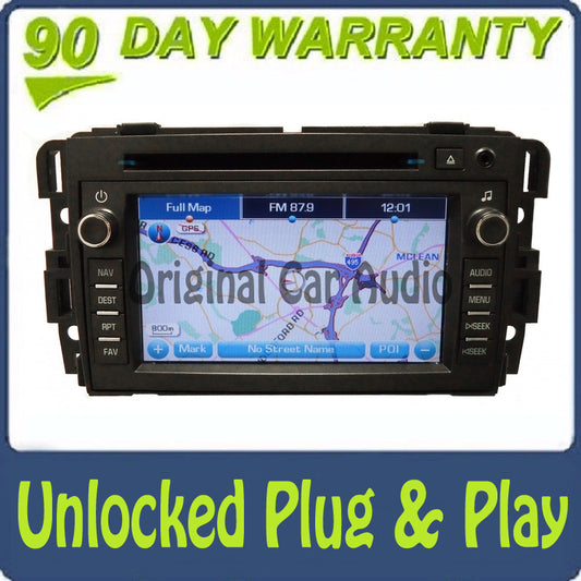 GMC Acadia Navigation Radio MP3 GPS CD Changer