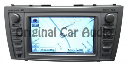 2010 2011 10 11 TOYOTA Camry OEM JBL Navigation GPS System Radio Stereo 4 Disc Changer CD Player E7024