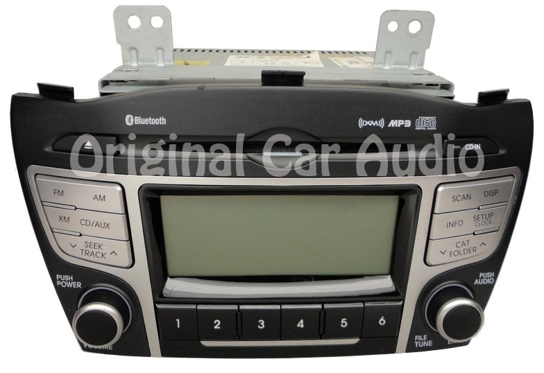 HYUNDAI Tucson Radio Stereo MP3 CD Player XM Satellite Bluetooth AUX 2010 2011 2012 2013