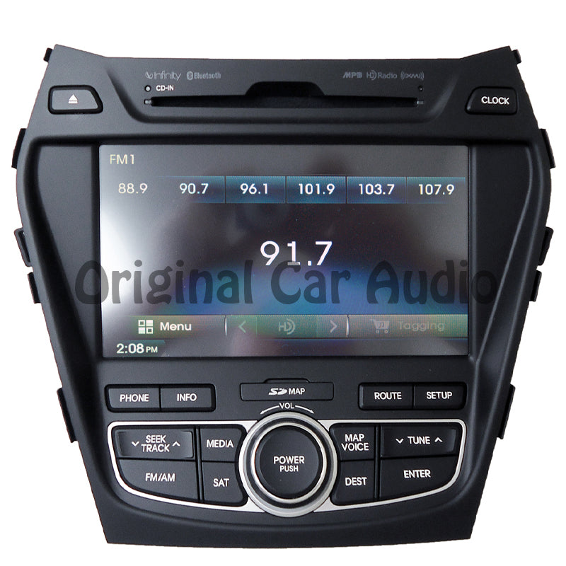 REPAIR YOUR 2013 2014 2015 Hyundai Sante Fe Navigation GPS CD Radio Touch Screen Replacement
