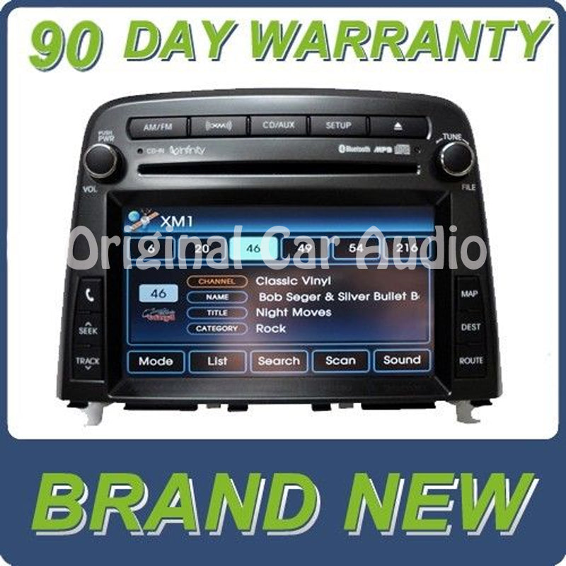 2009 2011 09 11 Hyundai GENESIS OEM Navigation Bluetooth CD AUX XM Infinity AVN-150BKLS4VM5
