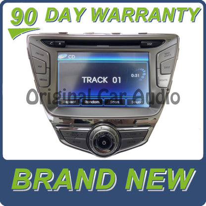 2011 - 2013 Hyundai ELANTRA Navigation Radio XM Satellite CD Player 13MY