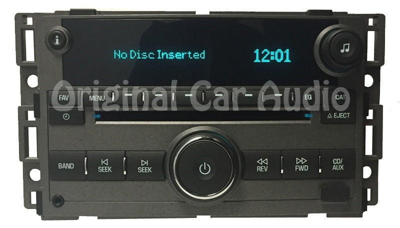 2009 2010 2011 Chevrolet OEM HHR Radio Stereo MP3 AUX CD Player