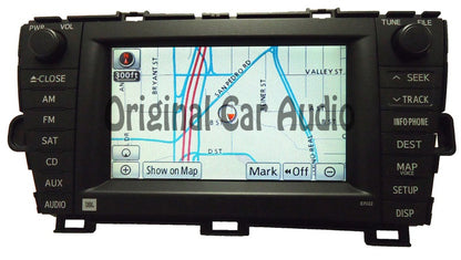 Refurbished E7022 Toyota Prius jbl navigation gps system radio 2010 2011