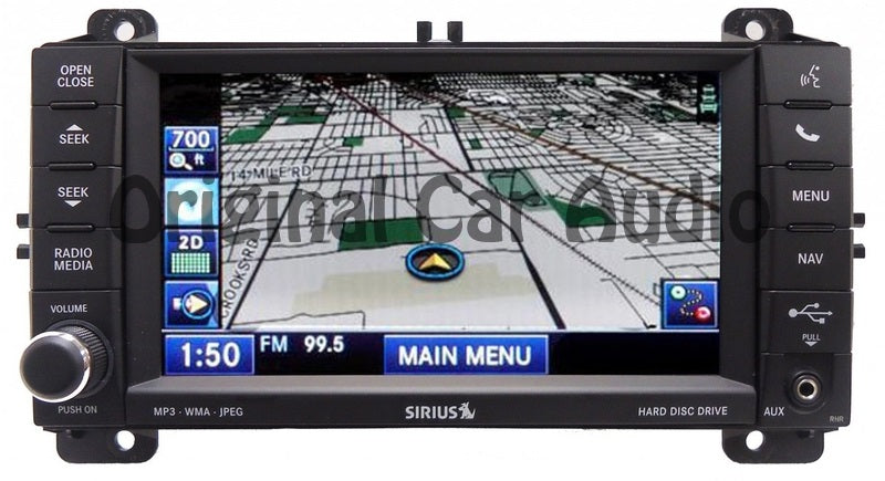 2011 2012 2013 JEEP DODGE OEM High-Speed MyGig Navigation Radio CD Player Receiver