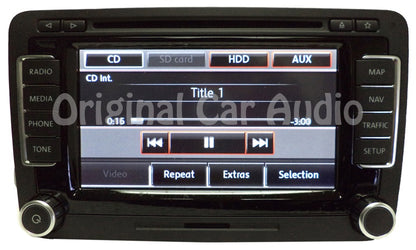 2010 - 2015  VW Volkswagen Jetta Passat GTI Navigation GPS touch screen radio OEM RNS-510 NEW FACE