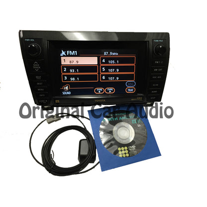 E7026 2013 2014 TOYOTA Tundra Sequoia JBL Navigation GPS CD Player HD Gracenote Bluetooth Satellite AM FM