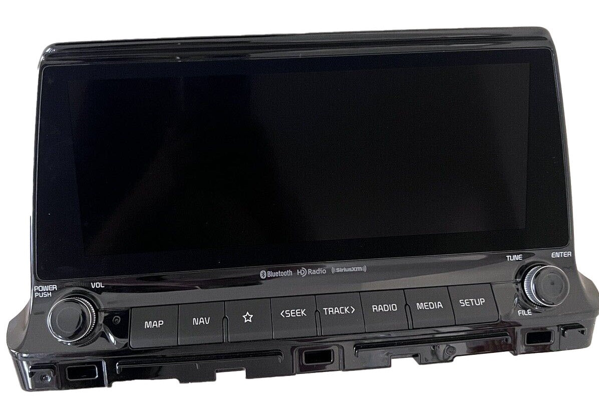 2022 Kia Seltos OEM Navigation Bluetooth XM HD Radio Touch Screen Display Receiver - Analog