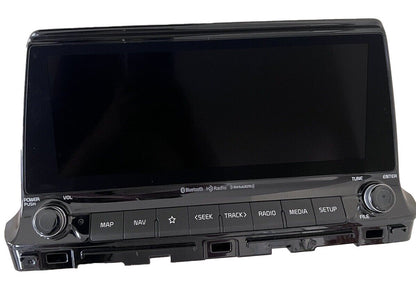 2022 Kia Seltos OEM Navigation Bluetooth XM HD Radio Touch Screen Display Receiver - Analog