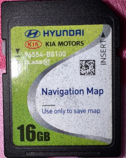 2013 - 2015 Hyundai Santa Fe OEM Navigation Maps SD Card STD 3.X B8101
