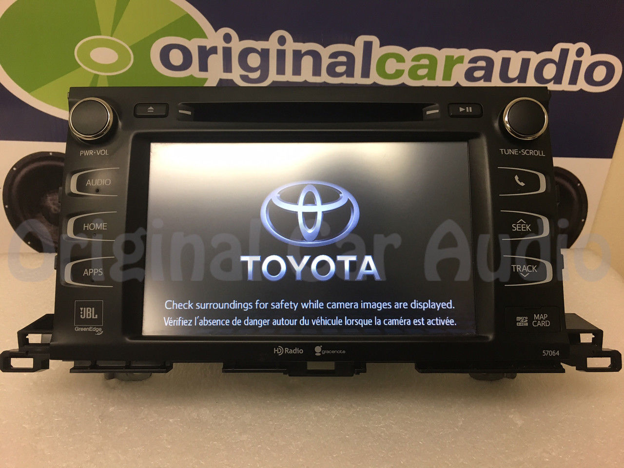 2014 - 2020 Toyota Highlander OEM Navigation Touch Screen Replacement Repair