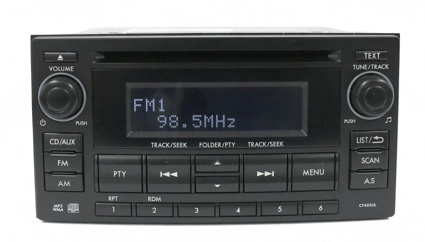 2014 - 2015 SUBARU Forester OEM AM FM MP3 CD Player Receiver CF605UM