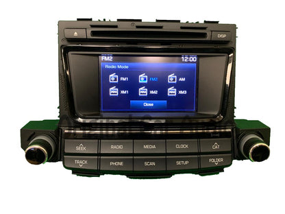2015 - 2018 Hyundai Tucson OEM CD AM FM SAT Bluetooth Multi Media Radio Receiver