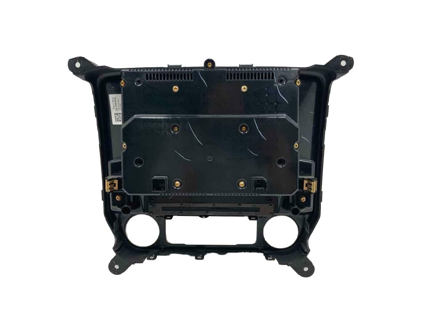 2014 - 2015 GMC Sierra Chevrolet Silverado OEM 4" Display Screen Control Panel w/ Silver Trim