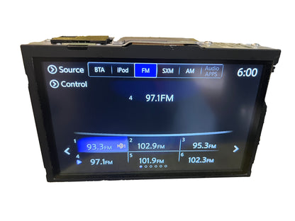 2017 - 2018 Infiniti QX30 OEM Navigation Touch Screen Display Screen Controller Monitor ONLY