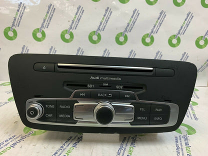 Blemished 2015 - 2016 Audi Q3 Quattro OEM Navigation Multimedia AM FM Radio SD Sim Card CD Player