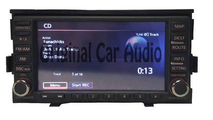 2011 - 2013 Nissan Altima OEM Navigation XM GPS Bluetooth Stereo AM FM Radio CD Player Receiver