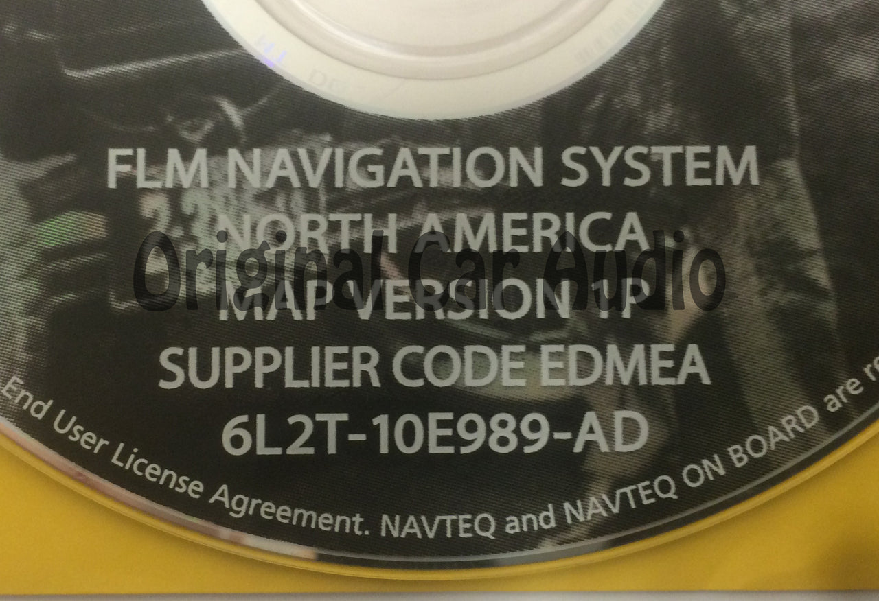 Ford Lincoln Mercury Navigation System GPS DVD Drive Disc 6L2T-10E989-AD Map Release 1P