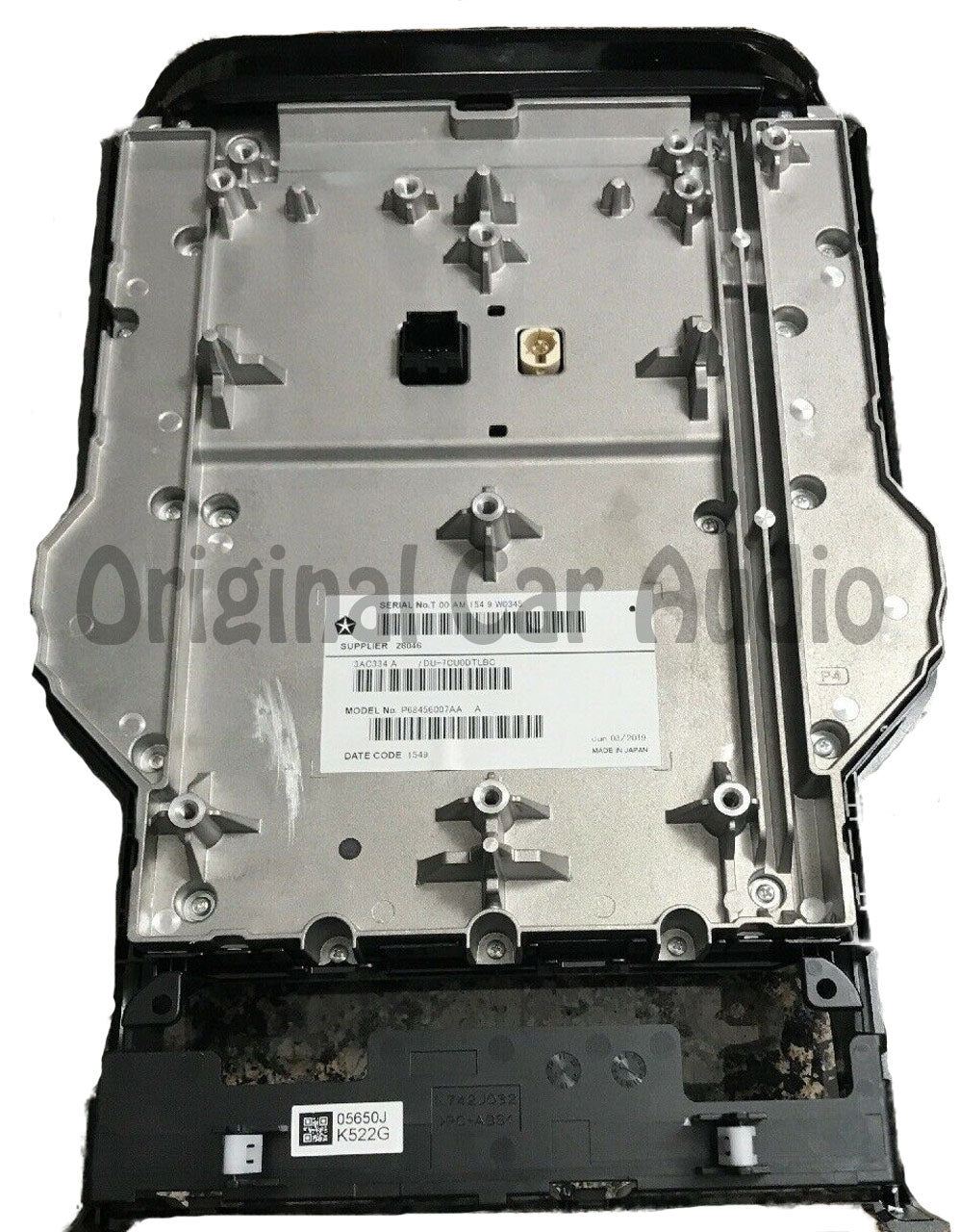 2019 - 2022 Dodge Ram 1500 OEM Navigation Center Stack 12" Touch Screen Display Control Panel P68456007AA, P68456007AB