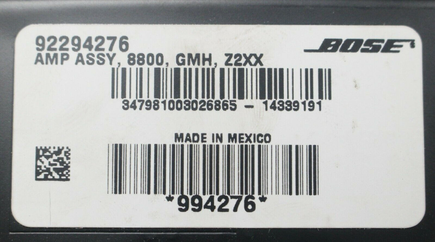 2014 - 2017 Chevy SS OEM BOSE Radio Premium Amplifier