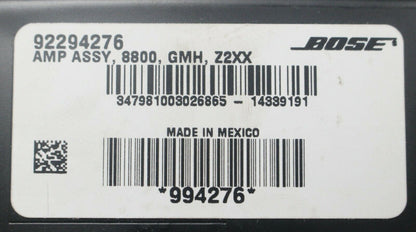 2014 - 2017 Chevy SS OEM BOSE Radio Premium Amplifier