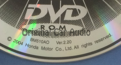 Acura Honda Satellite Navigation System GPS DVD Drive Disc BM510AO Ver. 2.20