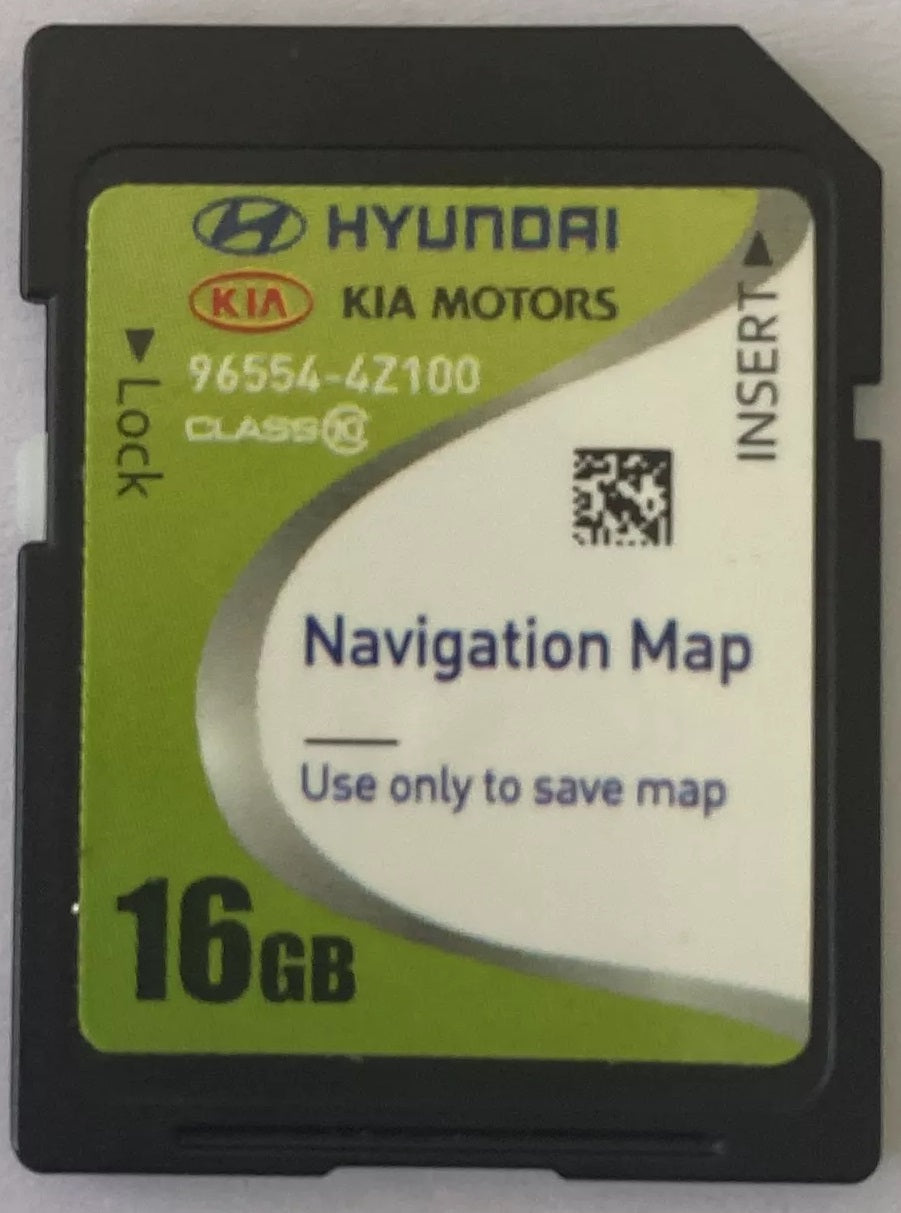 2013 - 2015 Hyundai Santa Fe OEM Navigation Maps SD Card STD 4Z100