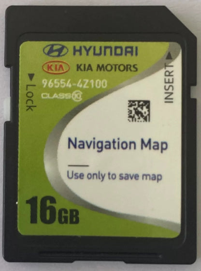 2013 - 2015 Hyundai Santa Fe OEM Navigation Maps SD Card STD 4Z100