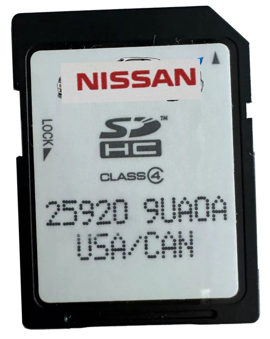 2016 - 2018 Nissan Murano OEM Genuine Navigation GPS DATA Memory SD Card U.S Map 9UA0A