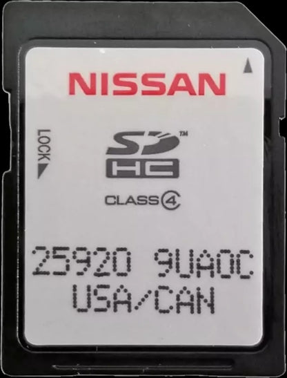 2016 - 2018 Nissan Murano OEM Genuine Navigation GPS DATA Memory SD Card U.S Map 9UA0C