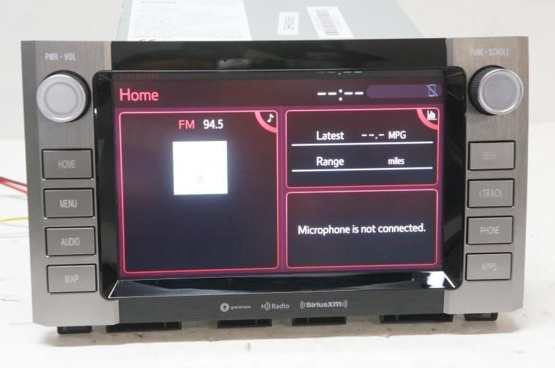 2020 - 2021 Toyota Tundra OEM Gracenote AM FM XM HD Radio Media Navigation Receiver