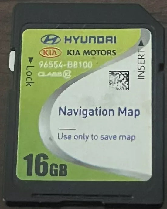 2013 - 2015 Hyundai Santa Fe OEM Navigation Maps SD Card STD B8100