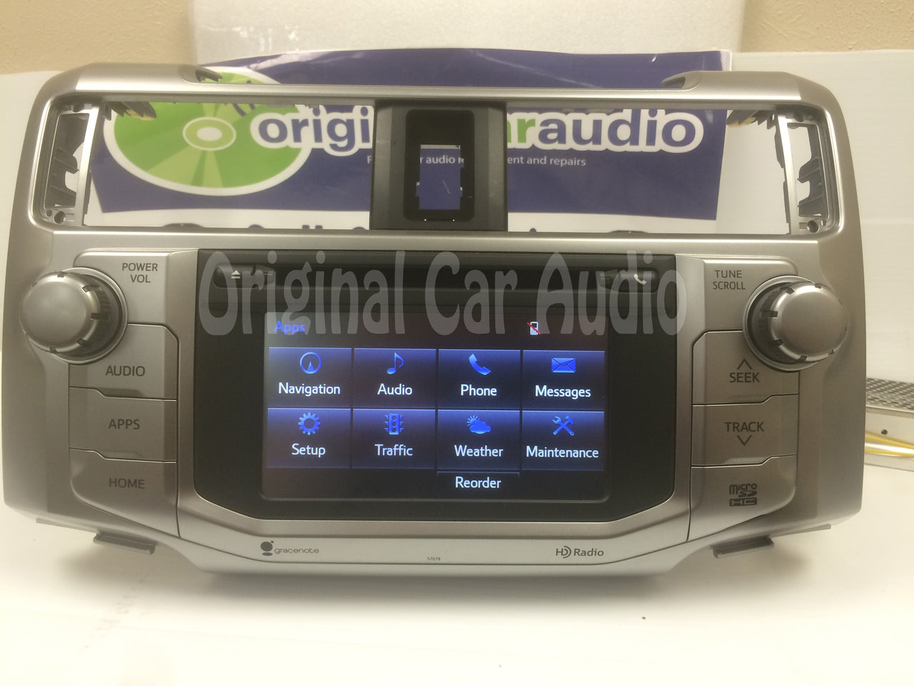 Refurbished Toyota 4Runner 2014 2015 OEM Navigation GPS Touch Screen Bluetooth Radio AM FM HD CD Player 57079