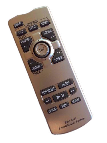 2011 - 2014 Toyota Sienna OEM Rear Entertainment DVD Remote