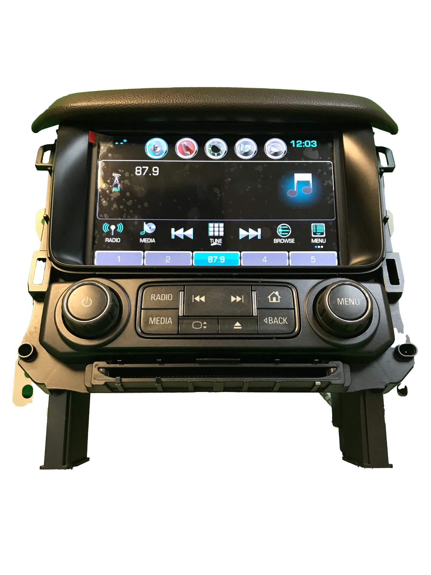 2017 - 2020 Chevrolet Chevy GMC Tahoe Suburban Yukon OEM Infotainment Pop Up Screen Radio Display Receiver RSE - BLUE