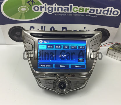 NEW 2011 2012 HYUNDAI Elantra Factory (OEM) Navigation XM Radio MP3 and CD Player