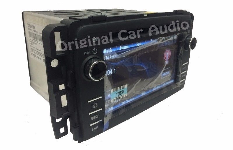 New Unlocked 2013 2014 Chevrolet Traverse Buick Enclave OEM Touch Screen Satellite Radio CD Player Receiver