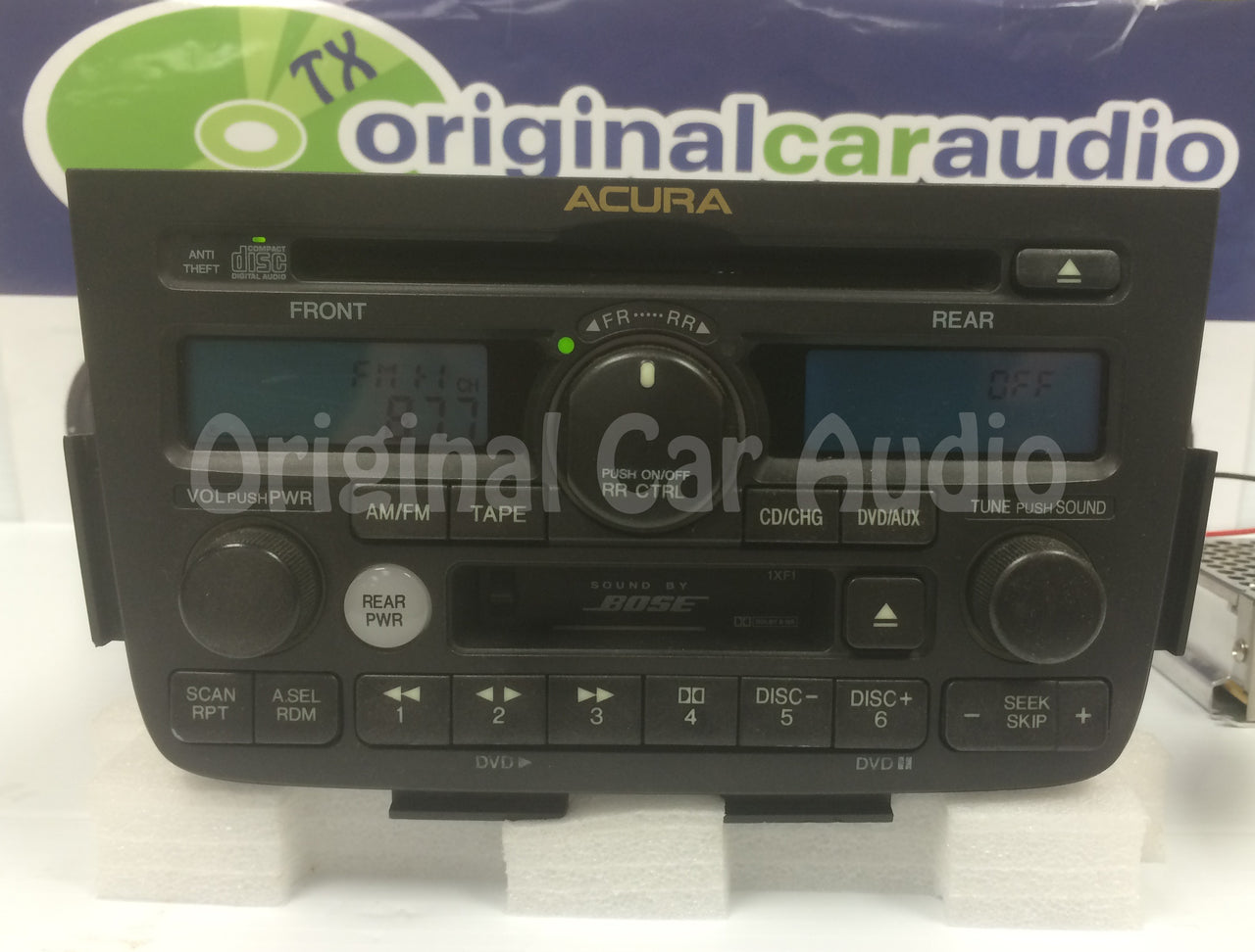 01 02 03 04 Acura MDX BOSE Radio Tape CD Player 1XF1 1XF3