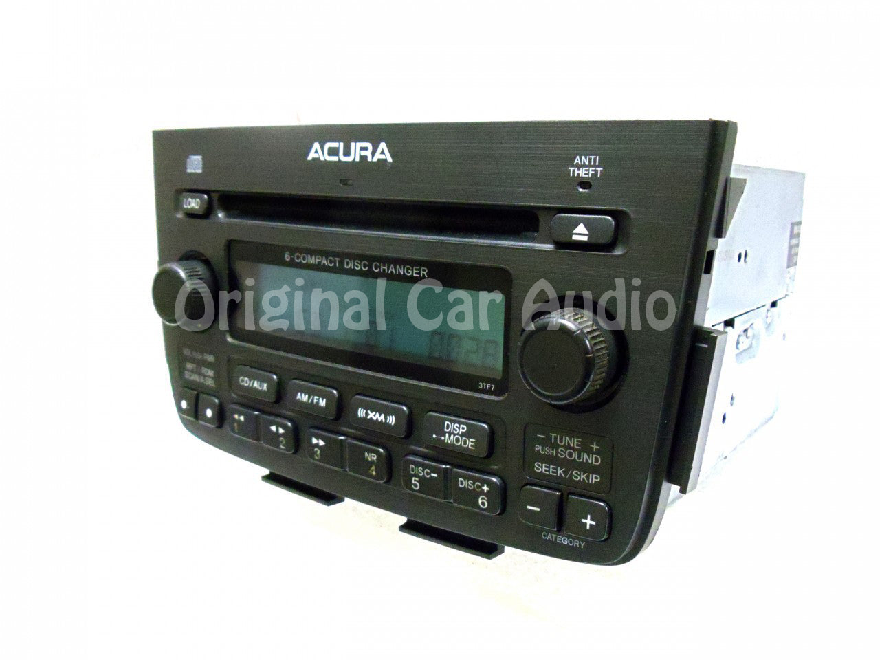 2005 - 2006 ACURA MDX Navigation GPS System Radio Stereo 6 Disc Changer CD Player XM 3TF6