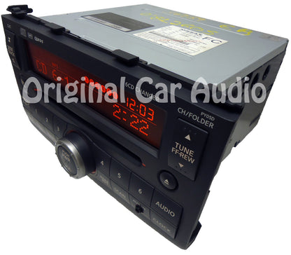 08 09 2010 Nissan ROGUE Radio MP3 AUX IN 6 Disc CD Changer PY05D Ni244U