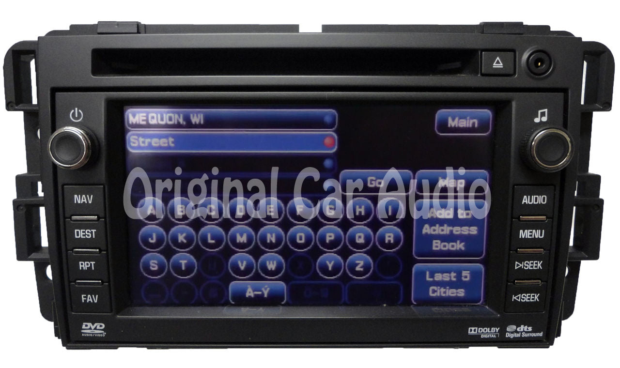 BRAND NEW GMC Chevy Navigation Radio GPS CD Player Stereo OEM
