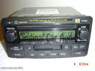 Toyota JBL Sequoia Radio 6 CD Changer 86120-0C210 2003 2004