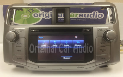 2014 - 2015 Toyota 4Runner Touchscreen Bluetooth HD Radio P10544