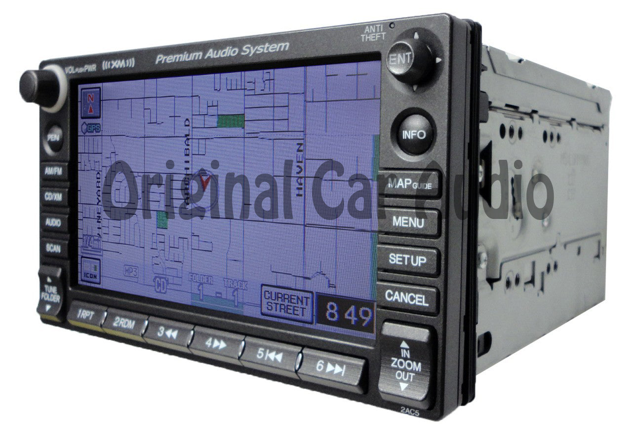 2006 - 2008 Honda Touch Screen Navigation XM Radio CD Player 2AC5